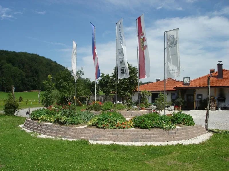 View of Café Anthering in Anthering, Salzburg
