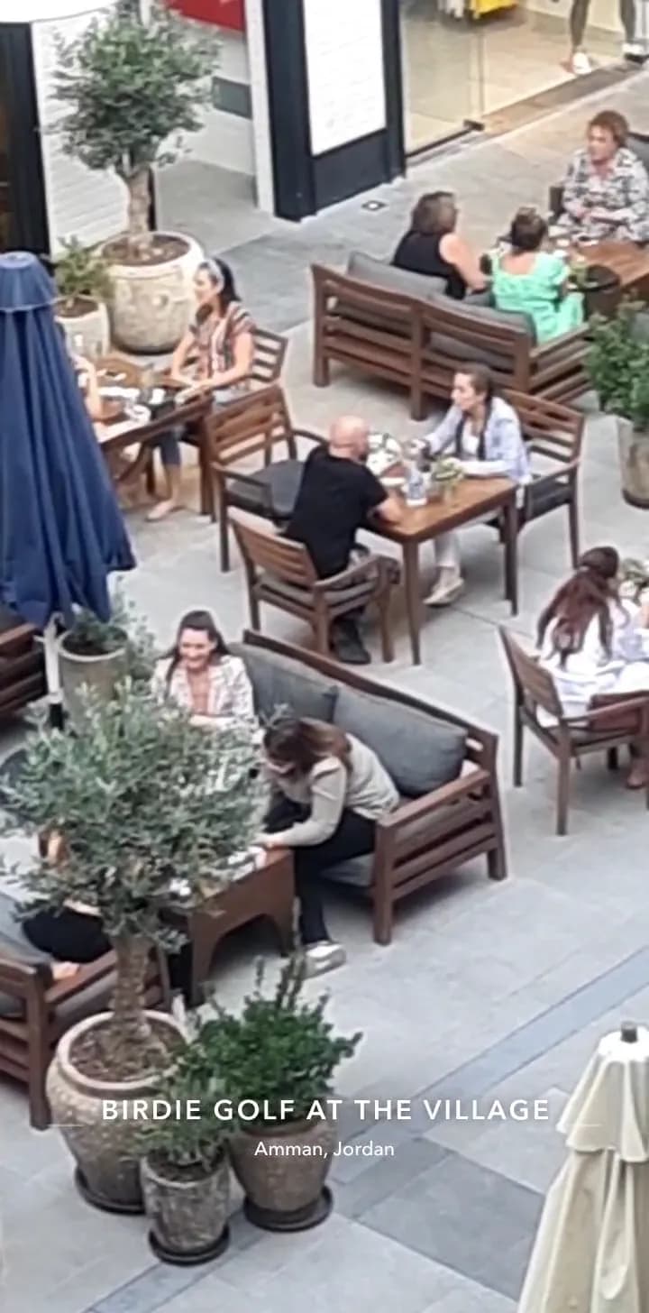 View of Café de Sweifieh in Sweifieh, Amman