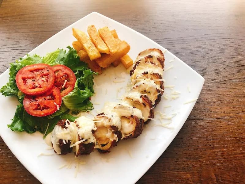 View of Café del Barrio in San Borja, Lima