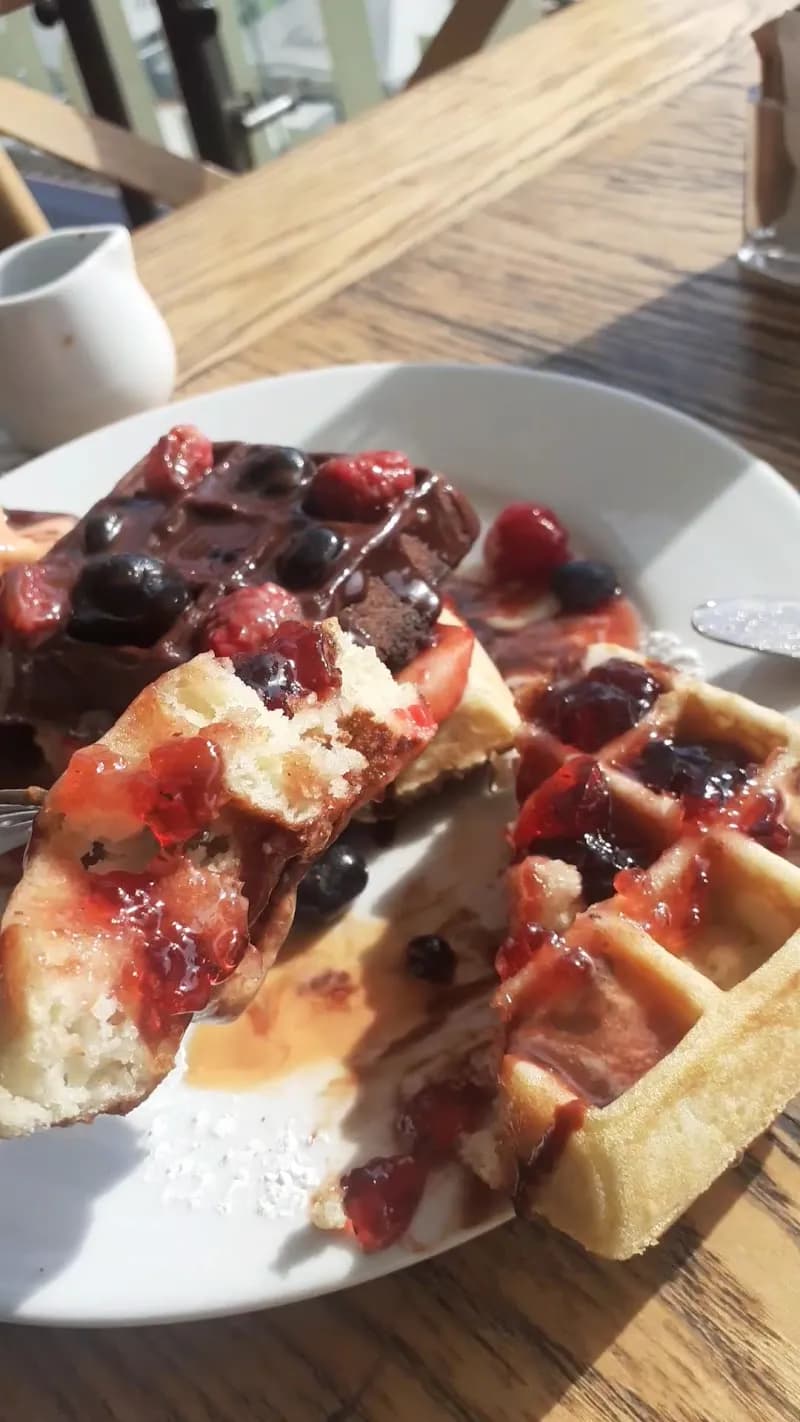 View of Café Famila in Santa María del Mar, Lima