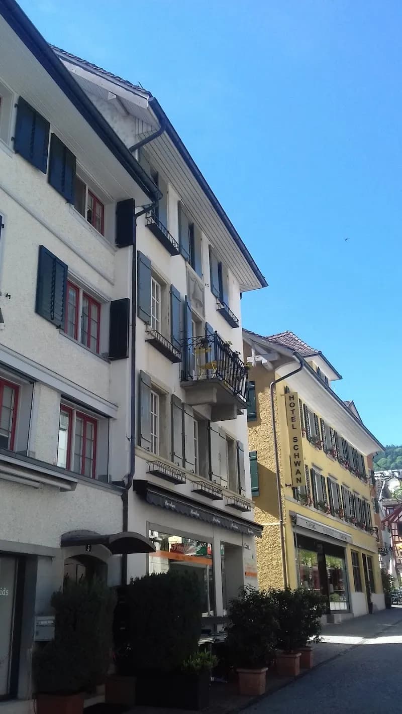 View of Café Horgen in Horgen, ZH