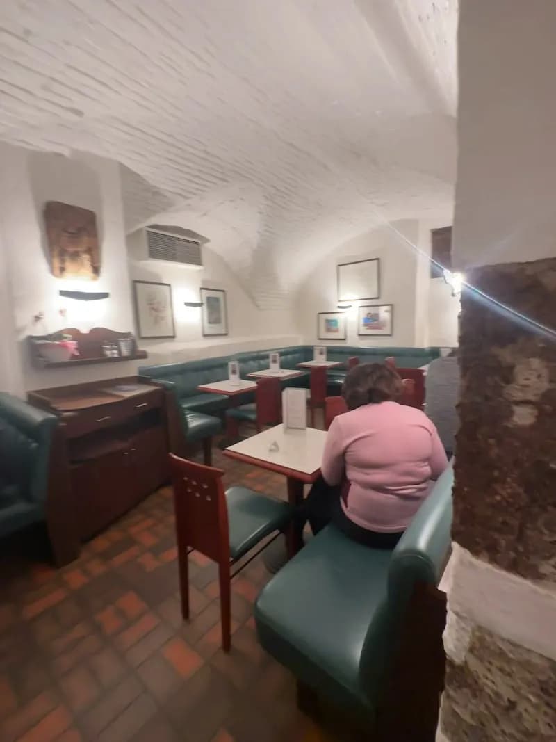 View of Café Konditorei Fürst in Salzburg, SBG