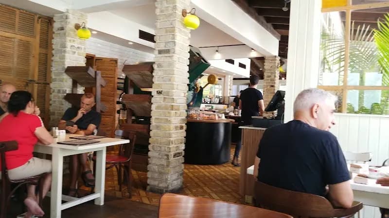 View of Café Landwer in Ramat Hasharon, TA