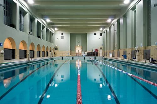 View of Café Laugardal in Sundhöllin, CR