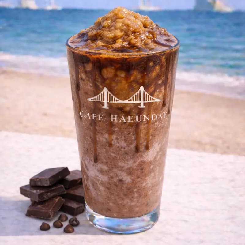 View of Café Street Haeundae in Haeundae, Busan