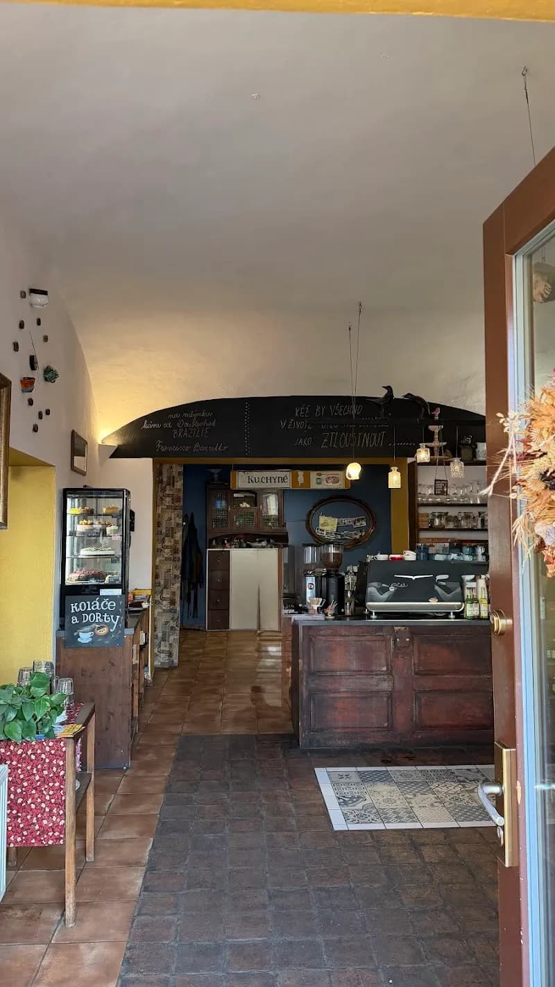 View of Café ve věži in Brandýs nad Labem, CZ