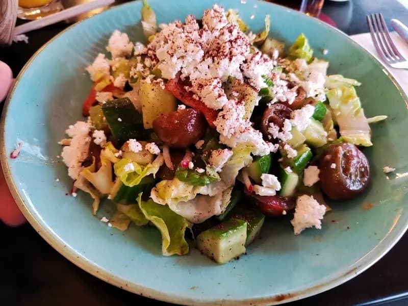 View of Café Xenia in Neve Tzedek, TA