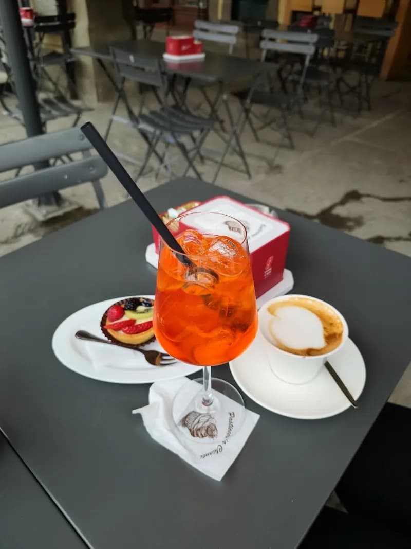 View of Caffè Grevigiana in Greve in Chianti, Tuscany