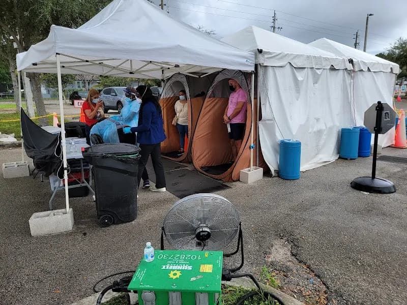 View of Cagni Park in North Miami Beach, FL