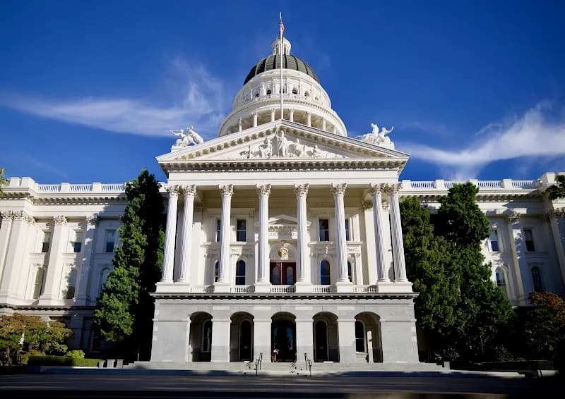 California State Capitol Park park in Sacramento, CA