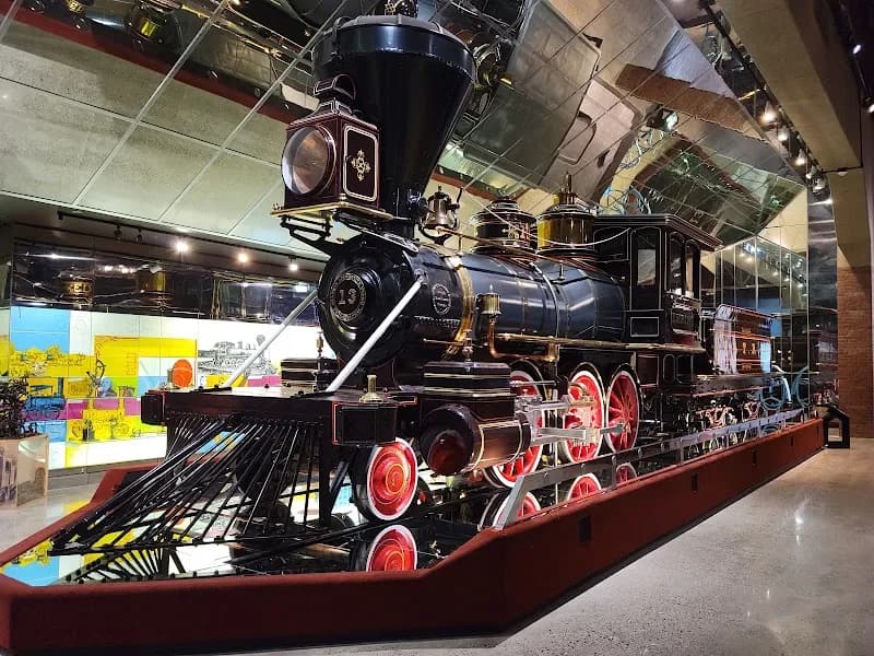 View of California State Railroad Museum in Sacramento, CA