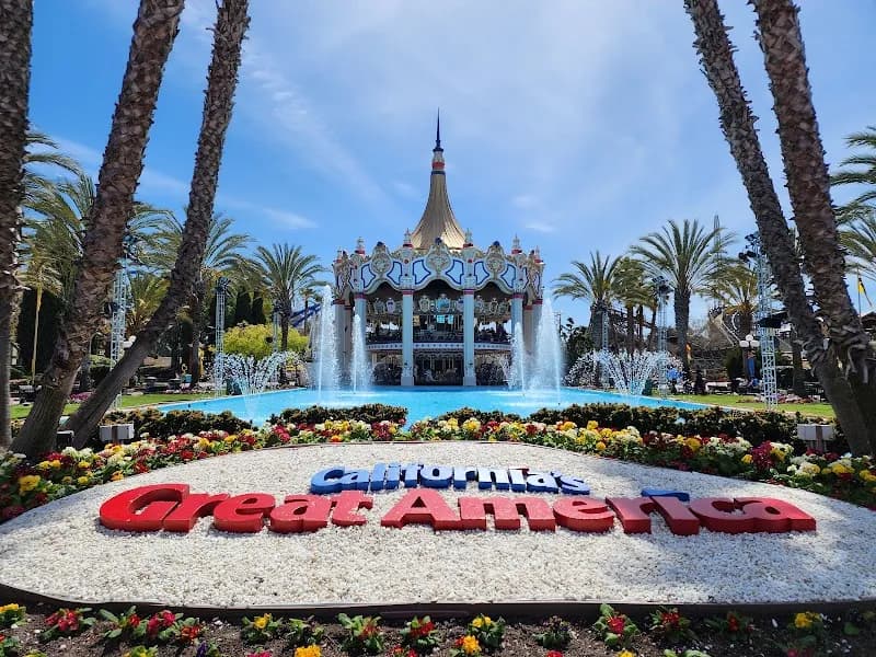 California's Great America amusement park in Santa Clara, CA