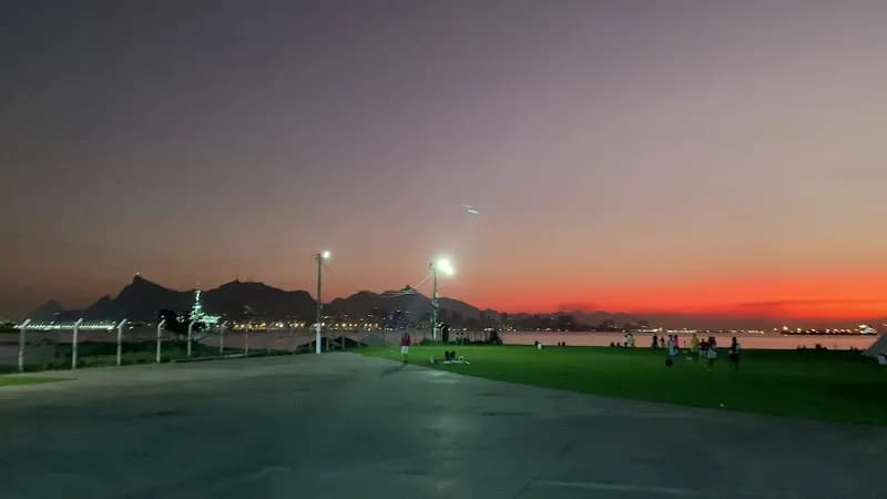 View of Caminho Niemeyer in Niterói, RJ
