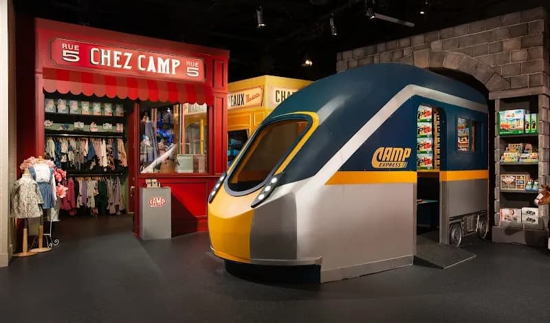 View of CAMP, A Family Experience Store in New York City, NY