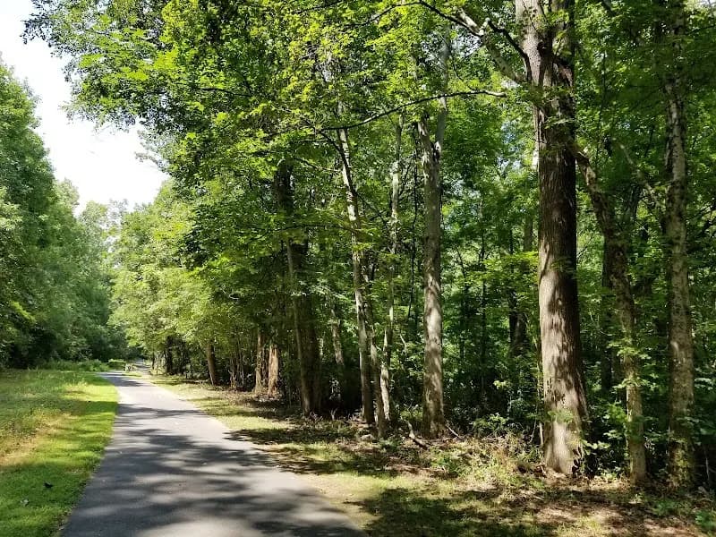 Campbell Creek Greenway Trailhead hiking area in Mint Hill, NC