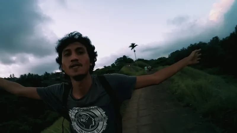 View of Campuhan Ridge Walk in Ubud, Bali