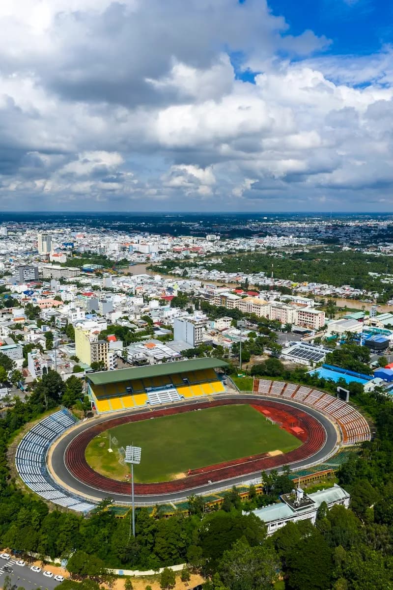 View of Can Tho Stadium in Can Tho, HCMC