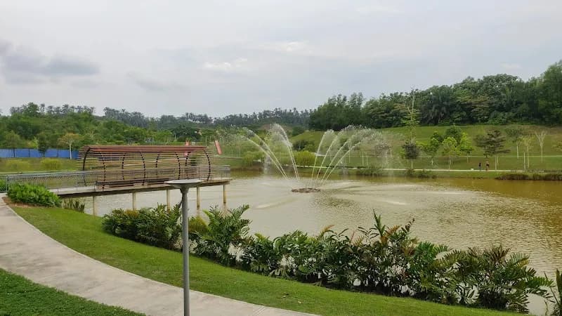 View of Canal Park in Kajang, SG