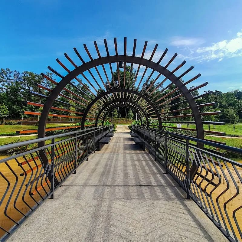 View of Canal Park in Kajang, SG