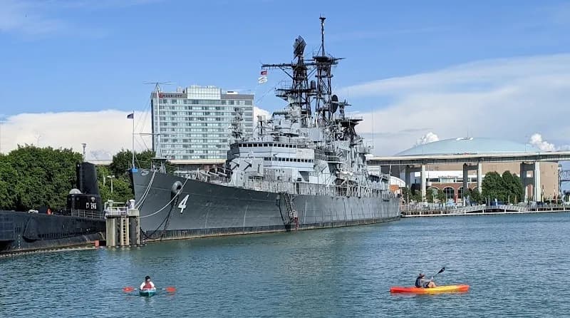 View of Canalside in Buffalo, NY