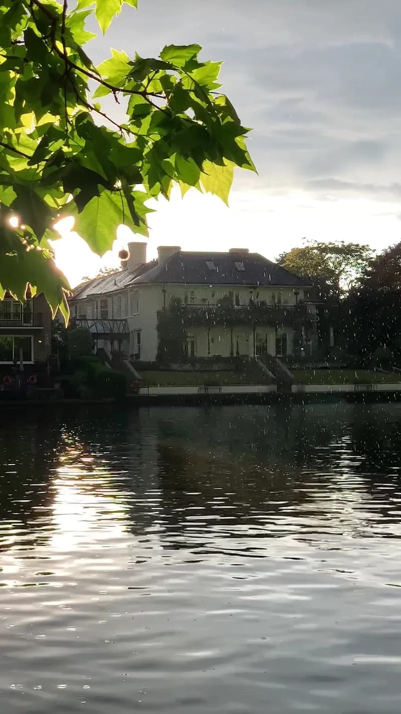 View of Canbury Gardens in Kingston upon Thames, London