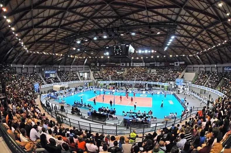 Candy Arena sports complex in Monza, Lombardy