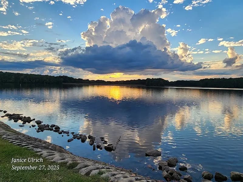 View of Cane Creek Park in Weddington, NC