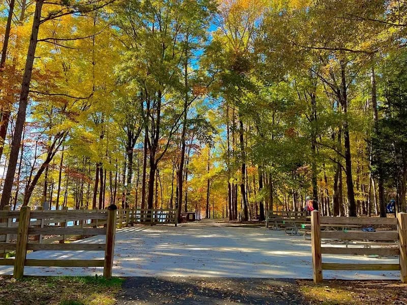 View of Cane Creek Park in Weddington, NC