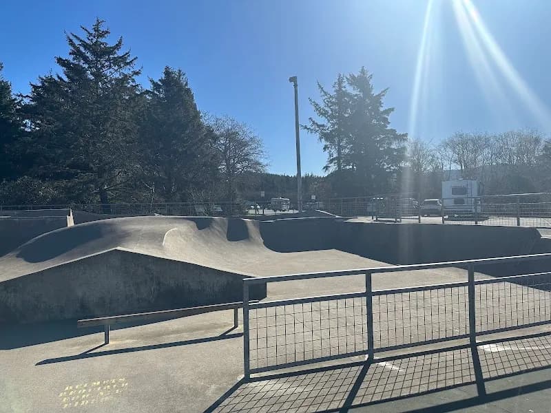 View of Cannon Beach City Park in Cannon Beach, OR