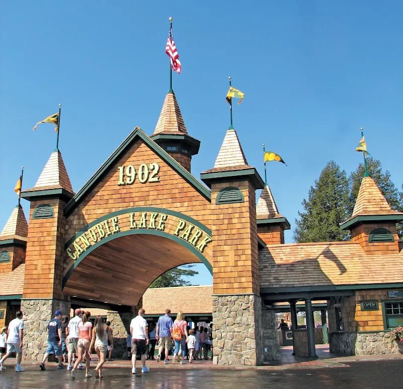 Canobie Lake Park amusement park in Portland ME, ME