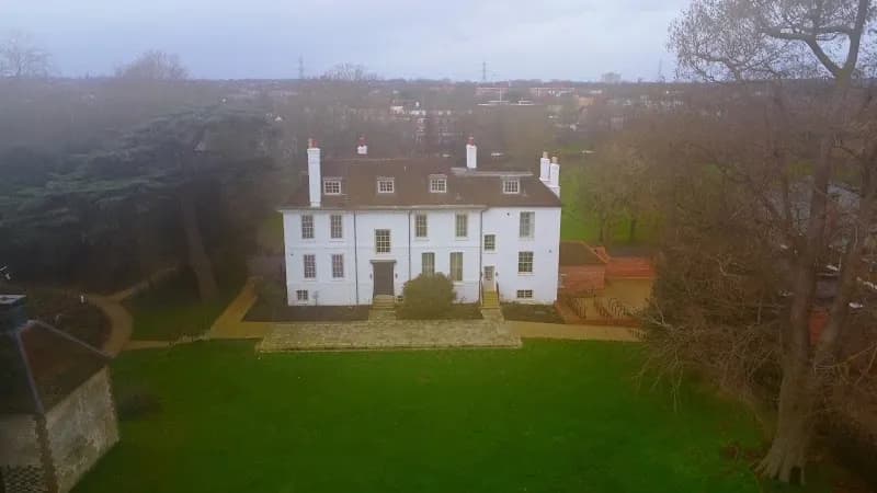 View of Canons House & Grounds in Merton, London