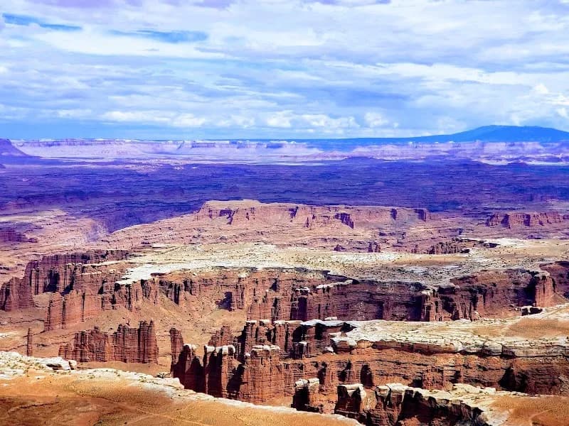 View of Canyonlands National Park in Moab, UT