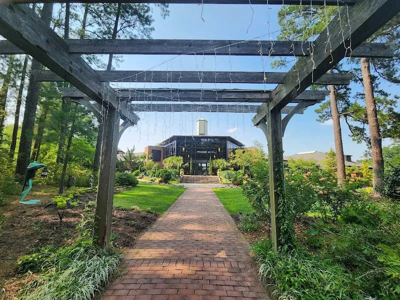 View of Cape Fear Botanical Garden in Fayetteville, NC