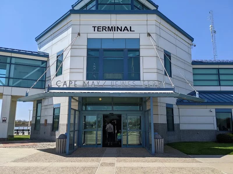 View of Cape May - Lewes Ferry in Cape May, NJ