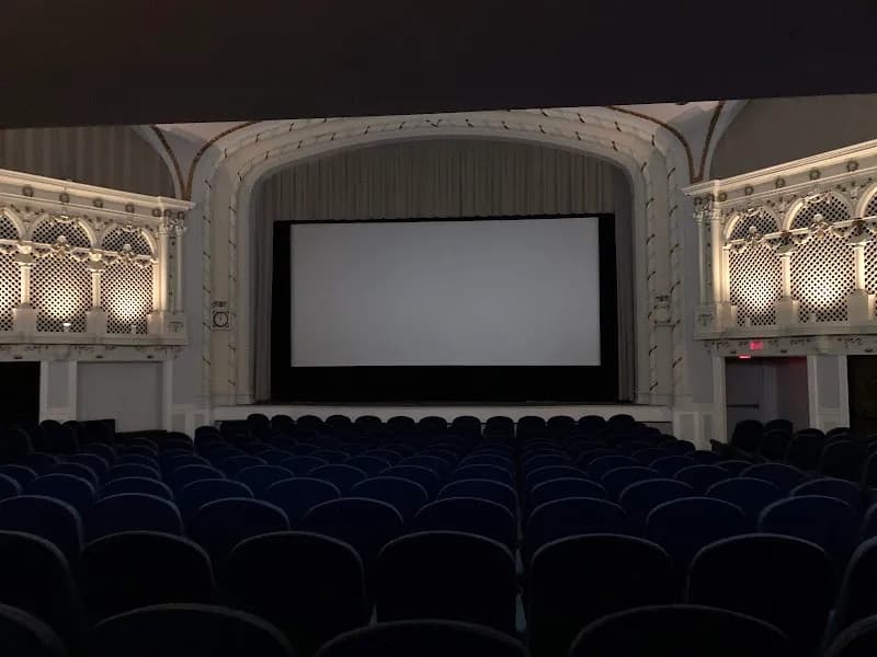 View of Capitol Theatre in Arlington, MA