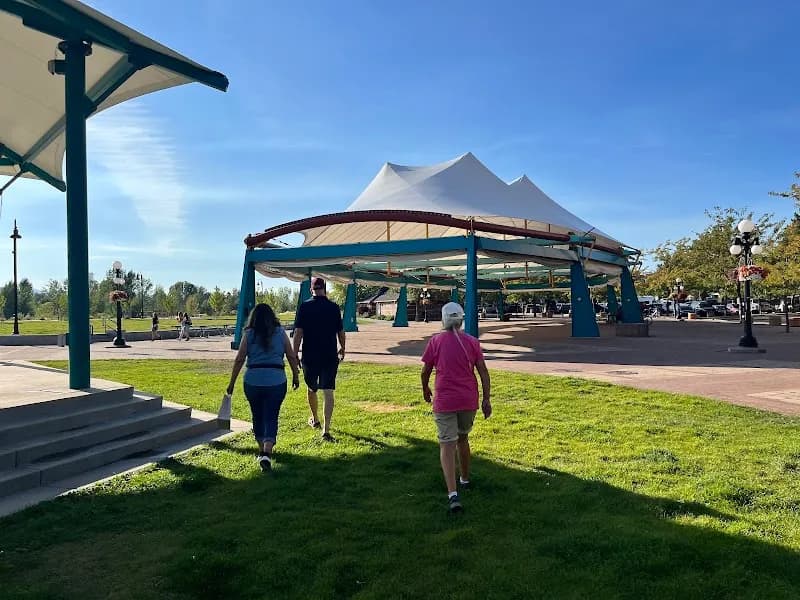 View of Caras Park in Missoula, MT