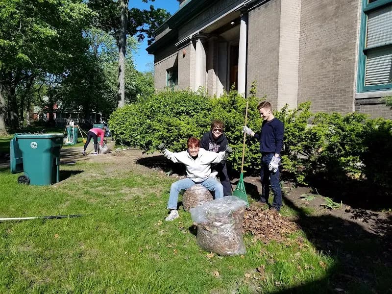 View of Carnegie Art Center in North Tonawanda, NY