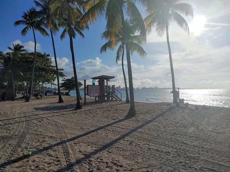 View of Carolina Public Beach in San Juan, PR
