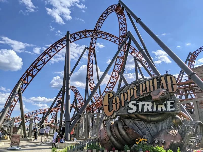 Carowinds amusement park in Charlotte, NC