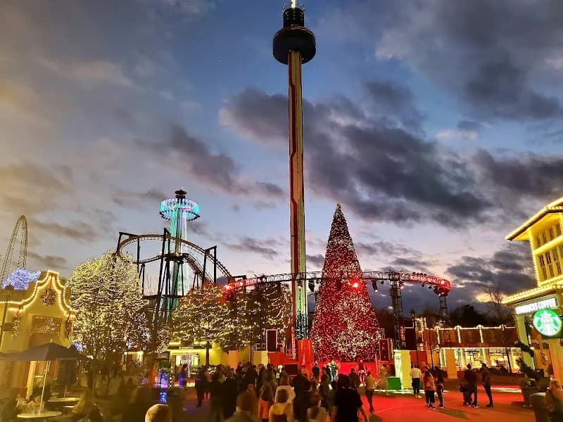 View of Carowinds in Charlotte, NC