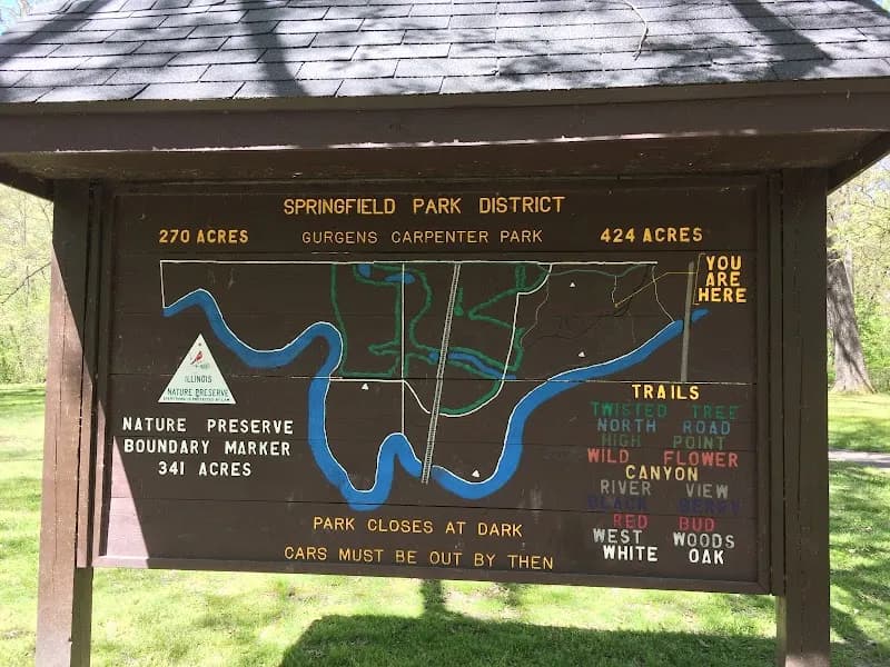 View of Carpenter Park in Springfield, IL