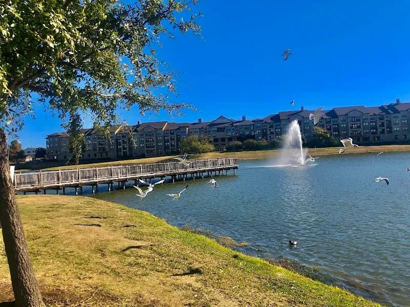 Carrollton Public Library at Josey Ranch Lake library in Carrollton, TX