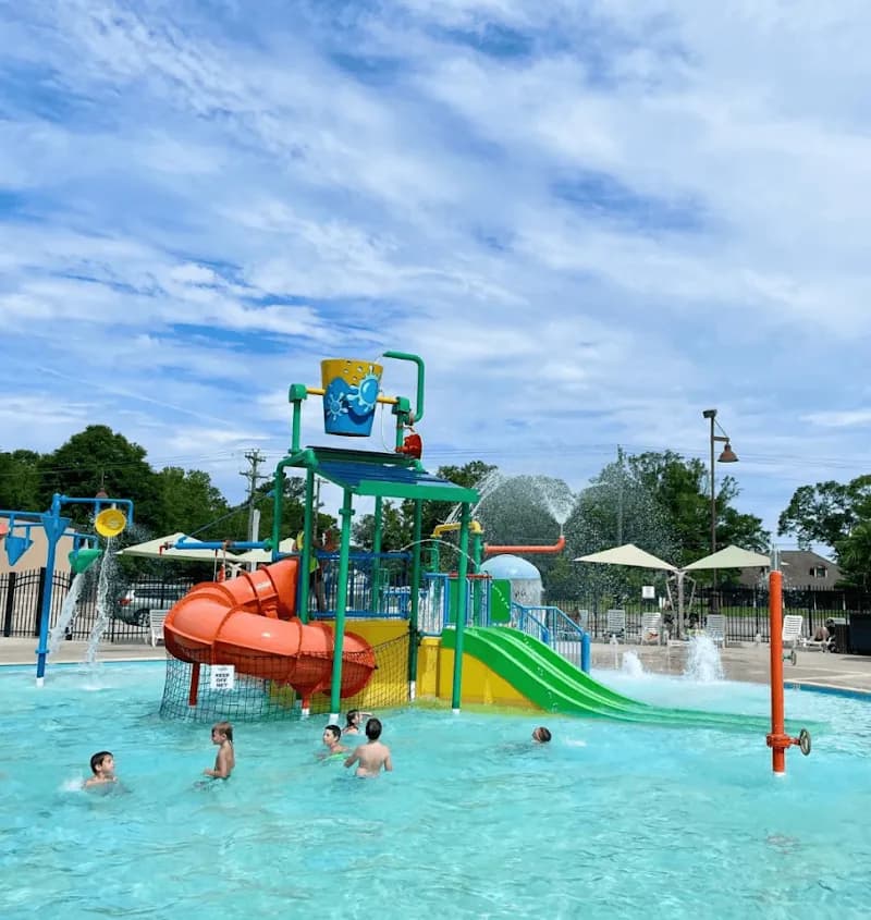 View of Carter Plantation Splash Park in Walker, LA