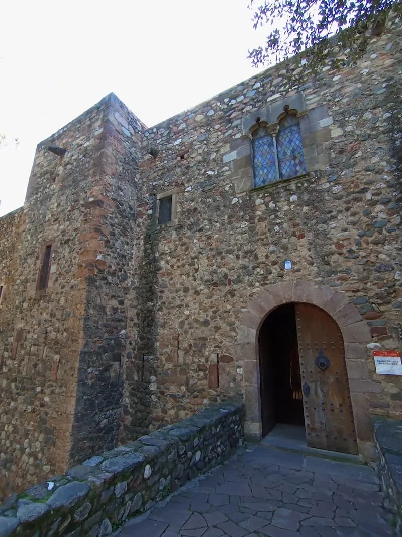 View of Carthusian of Vallparadís Castle in Terrassa, CT