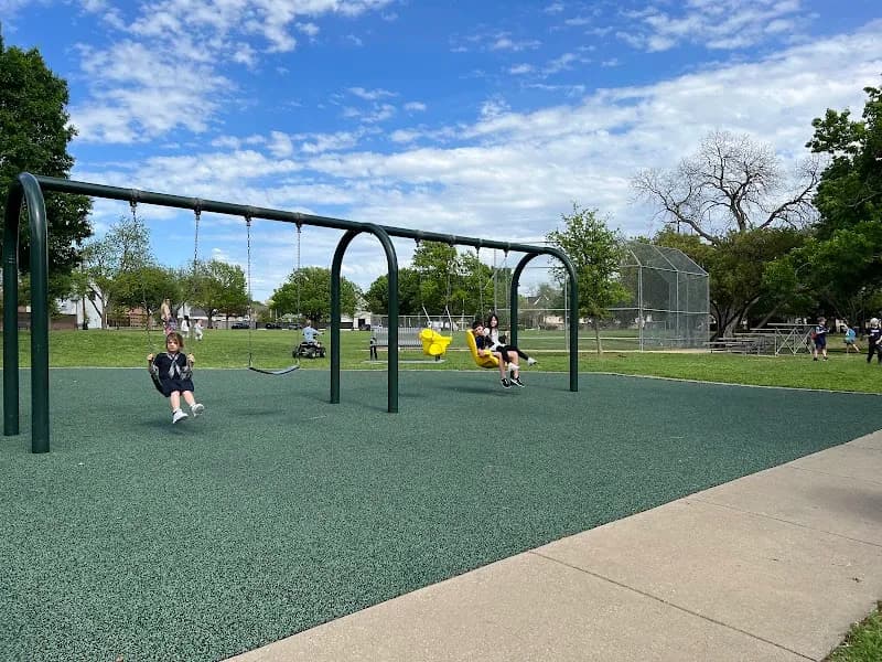 View of Caruth Park in University Park, TX