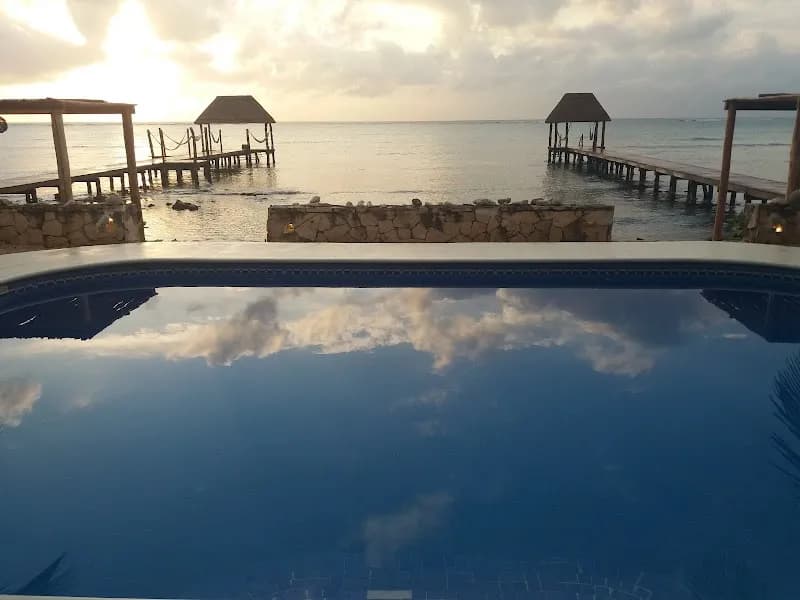 View of Casa Cenote in Akumal, QR