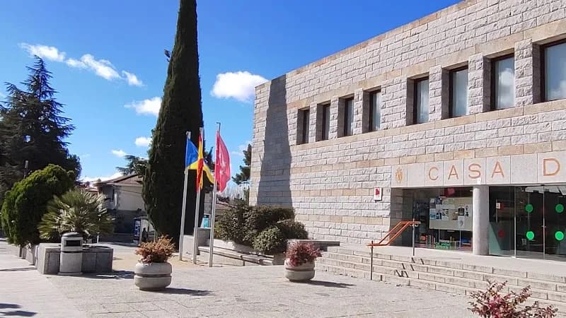 View of Casa de la Cultura de Torrelodones in Torrelodones, Madrid