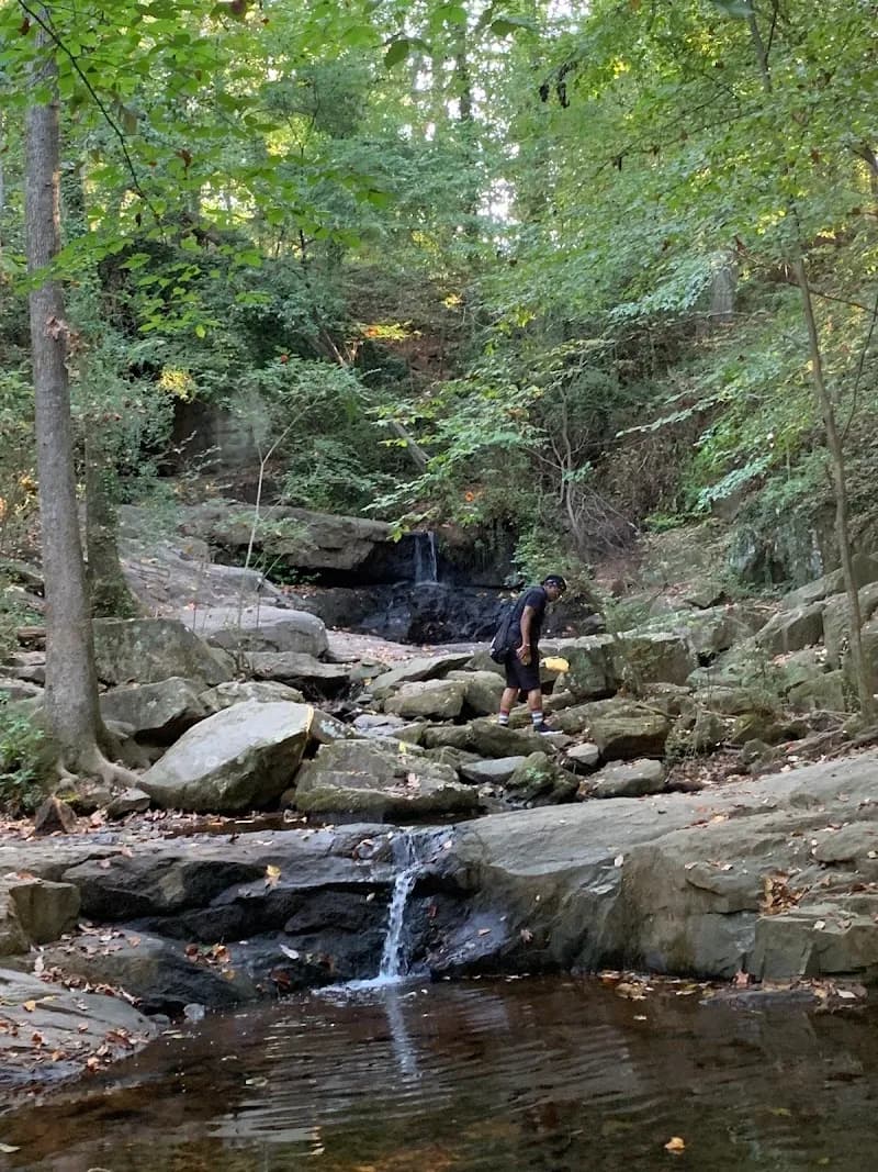 View of Cascade Springs Nature Preserve in Atlanta, GA