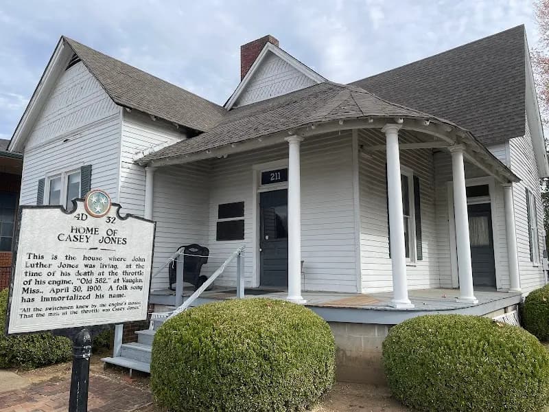View of Casey Jones Home & Railroad Museum in Memphis, TN