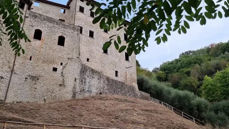 View of Castello di Uzzano in Greve in Chianti, Tuscany